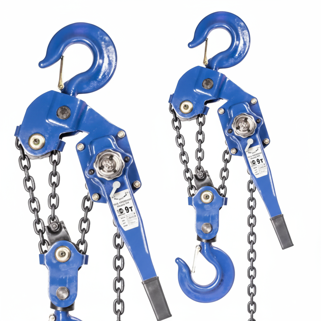 Таль ручная рычажная 9 т 6 м